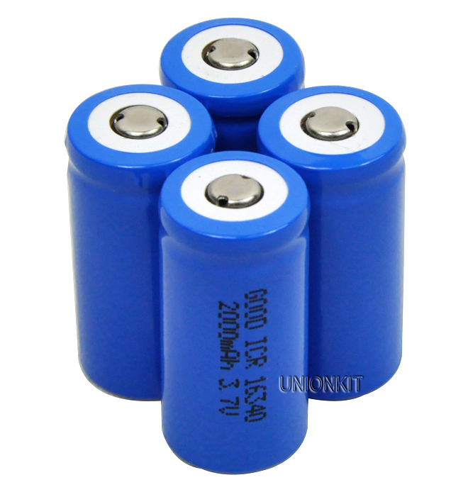 16340 Flashlight Batteries