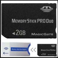 2GB memory stick pro duo For Sony